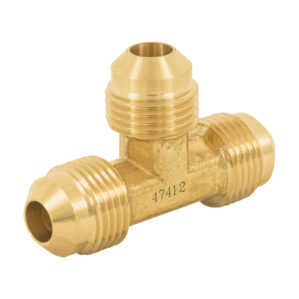 Tee union de laton 3/8"