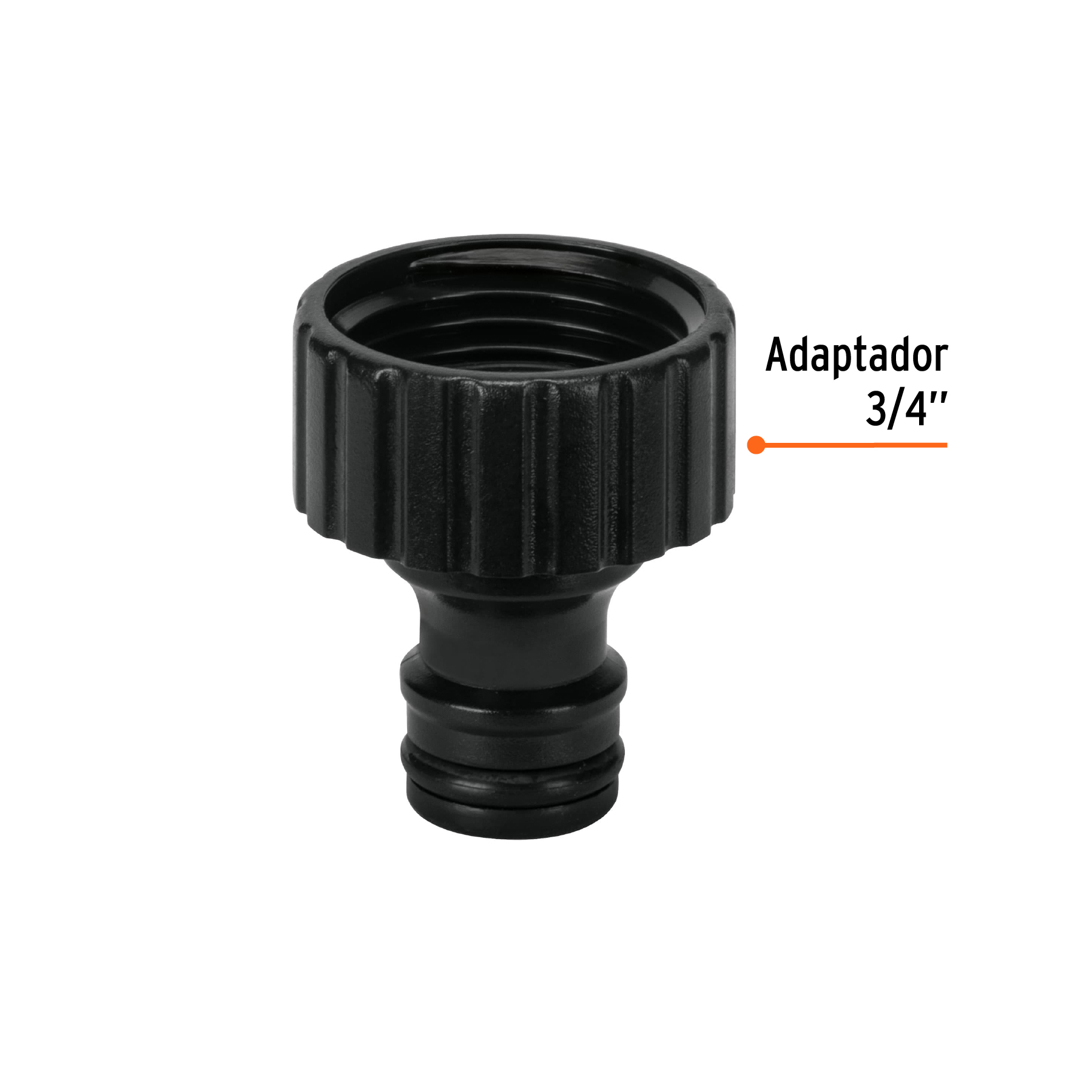 Conector rapido, hembra, para accesorios de riego