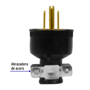 Clavija industrial reforzada 15A 125V