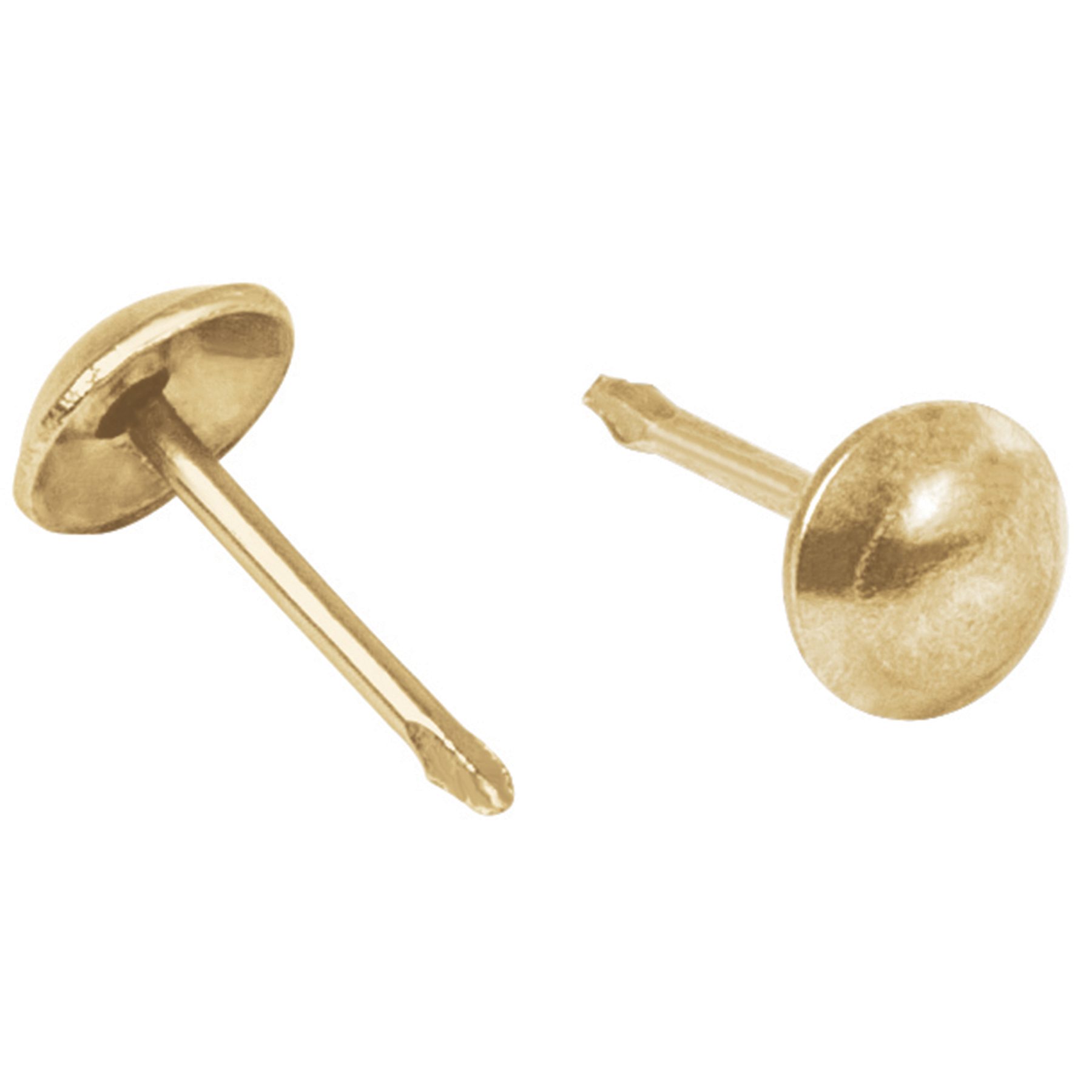 Clavillo dorado 17mm caja con 500 piezas