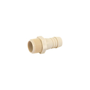 Conector insercion manguera rosca exterior 1"x 1"