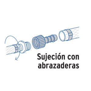 Conector Manguera movible de Insercion 1/2