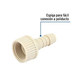 Conector Manguera movible de Insercion 1/2"