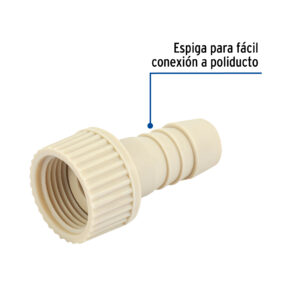 Conector movible Insercion de 3/4" x 3/4" manguera