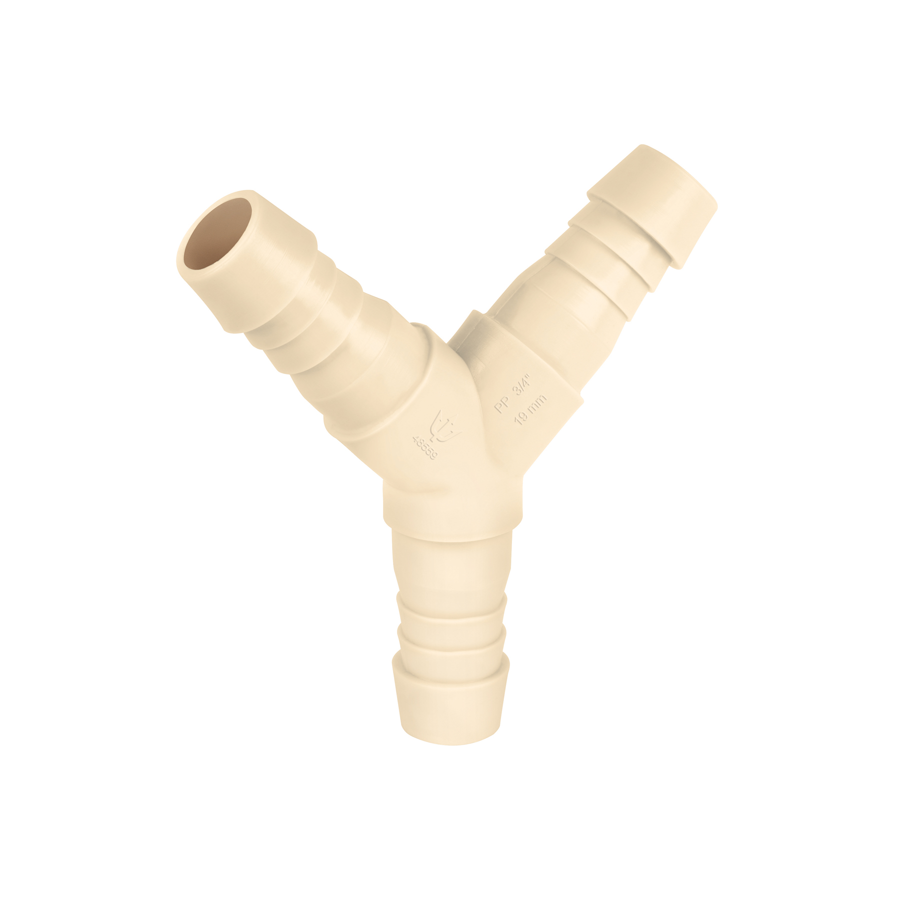 Yee Y de insercion 3/4" manguera