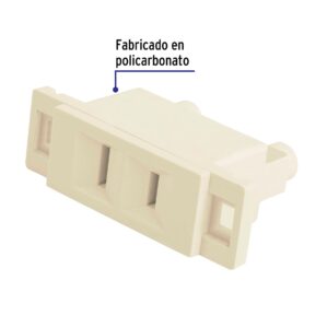 Contacto sencillo sin tierra linea Economica