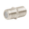 Conector coaxial RG6 de barril niple bolsa 4 piezas