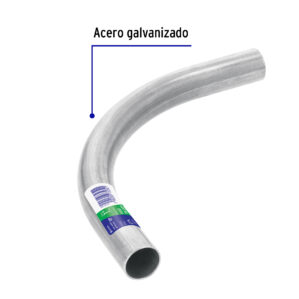Codo Conduit 90° de 1/2" galvanizado pared delgada