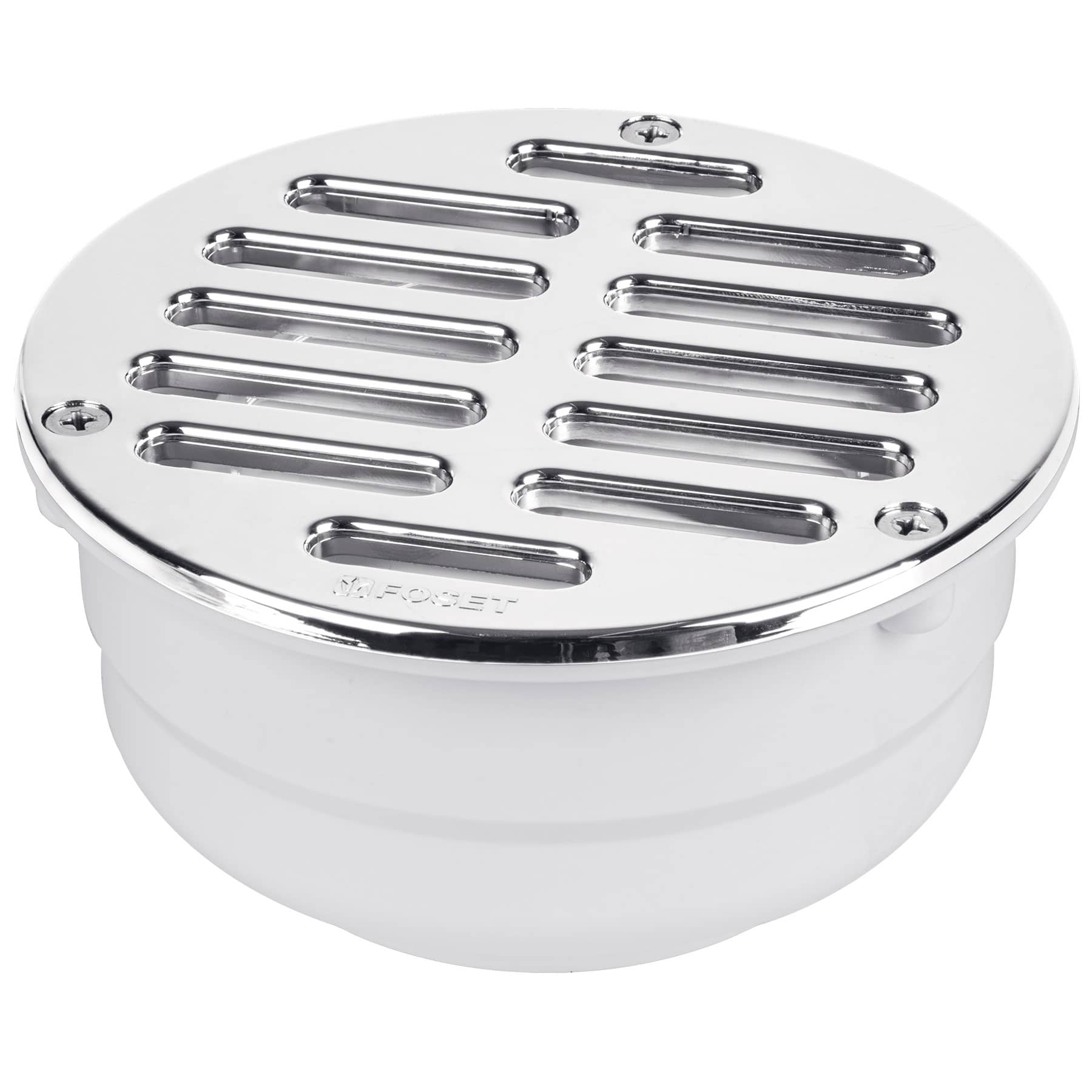 Coladera universal ABS 5" rejilla con 3 tornillos