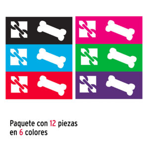 Correa para perro mediana con pechera de 1.5cm ancho