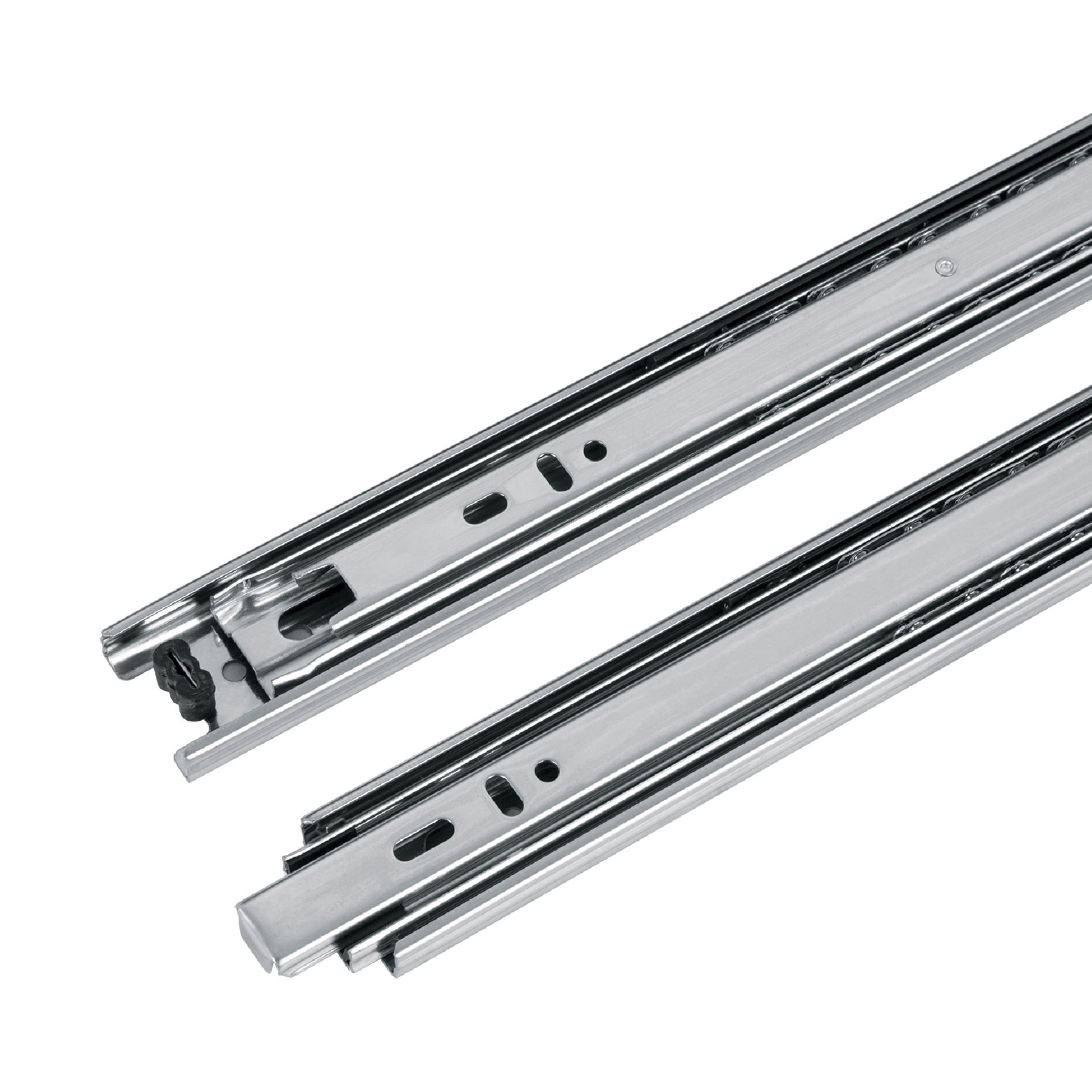 Pack con 2 correderas extensión 30cm para cajón ancho 3.5cm