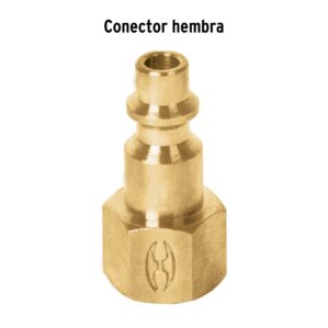 Conector rapido tipo F niquelado cuerda 1/4 NPT hembra Para Compresor Manguera de Aire