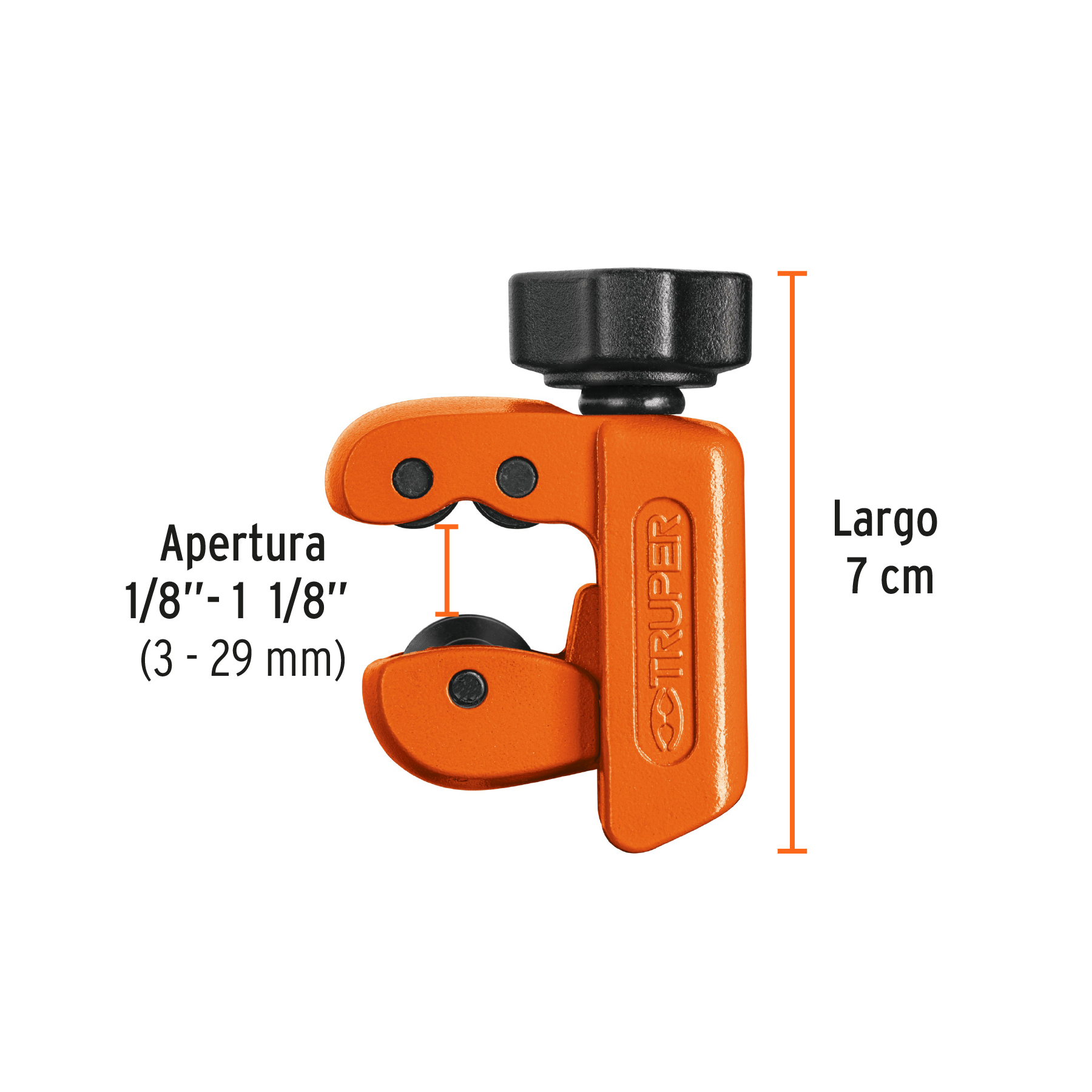 Cortador de tubo de cobre hasta 1-1/8" 29mm