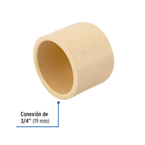 Tapon de CPVC 3/4"