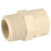 Conector macho de CPVC 3/4" rosca exterior