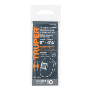 Cristal sombra 10 para careta de soldar