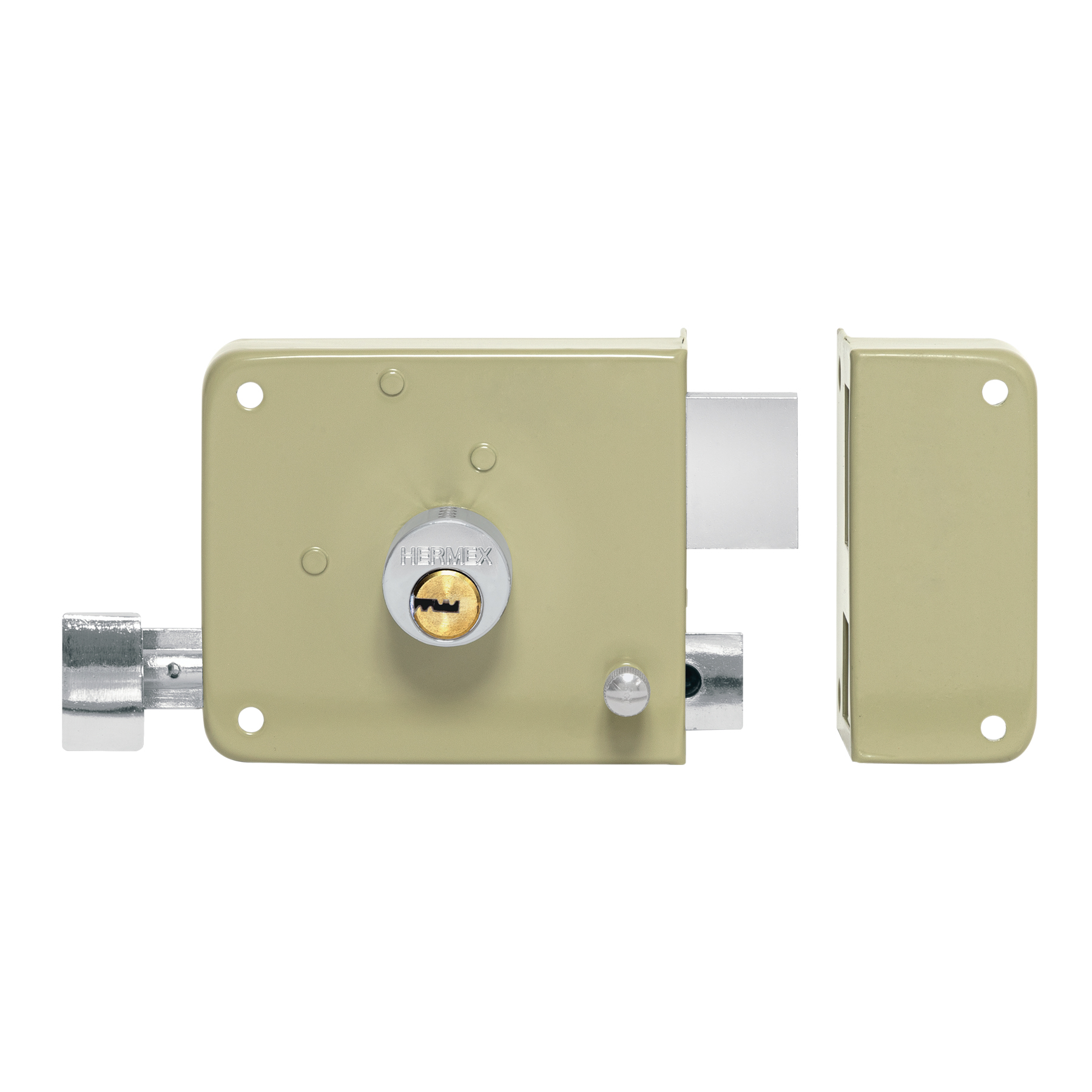 Cerradura sobreponer derecha alta seguridad llave puntos