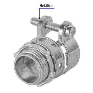 Conector tubo flexible 1/2