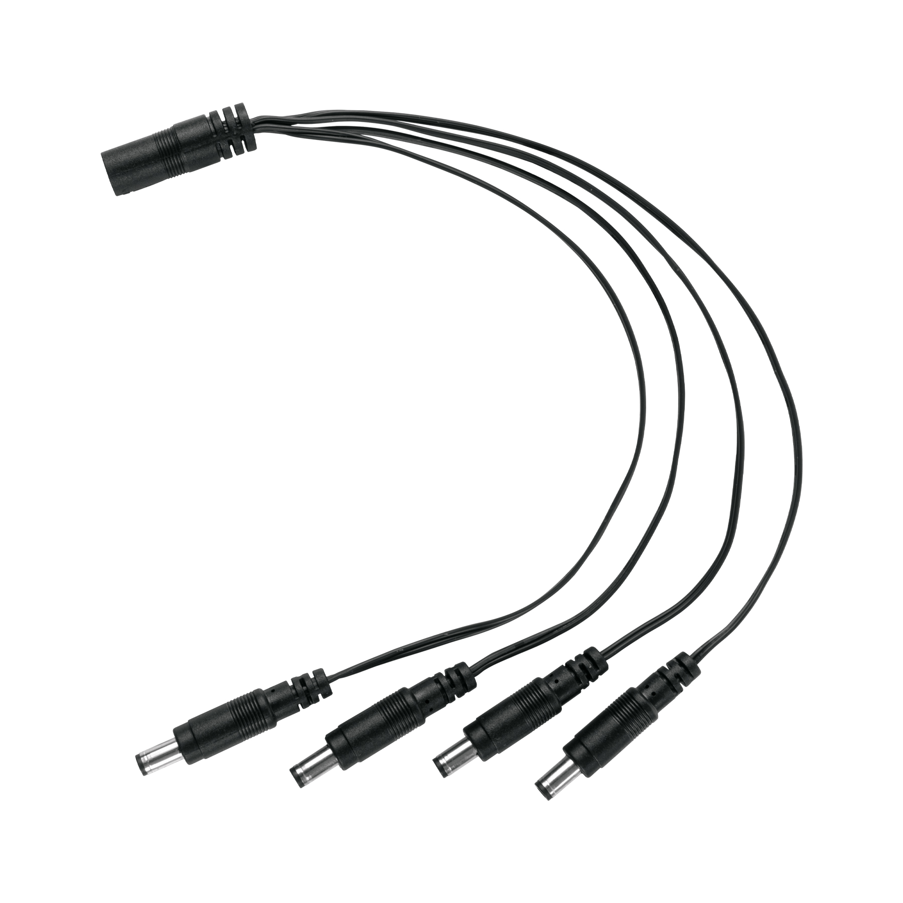 Cable Divisor de Energia tipo Pulpo 1 a 4 para CCTV, Volteck