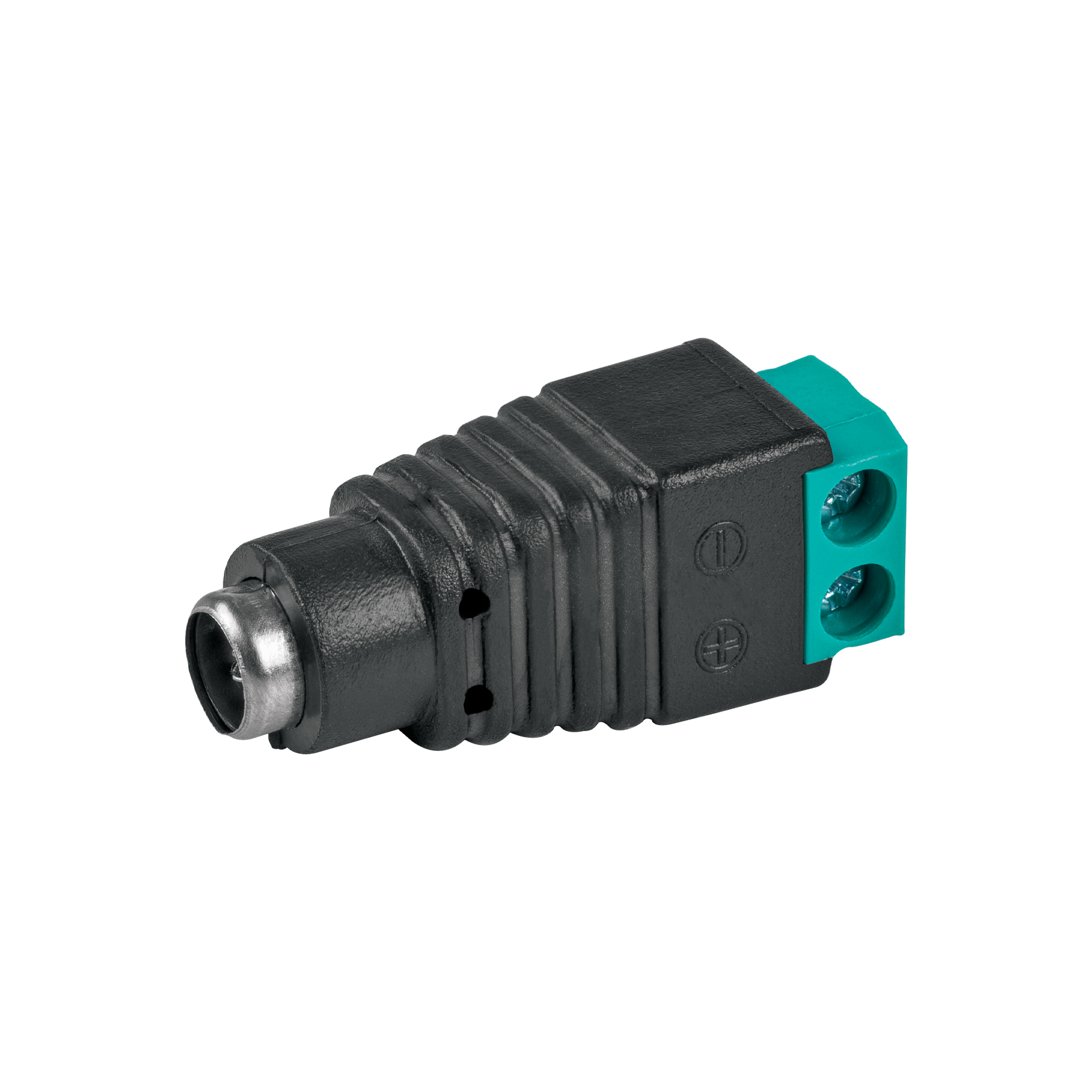 Conector de energia para CCTV tipo hembra, Volteck