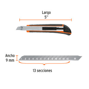 Cutter Cuchilla de 9mm 5