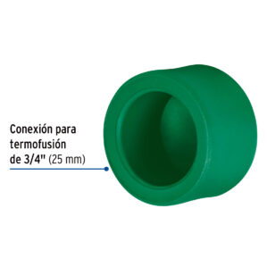 Tapon de PPR 3/4" 25mm