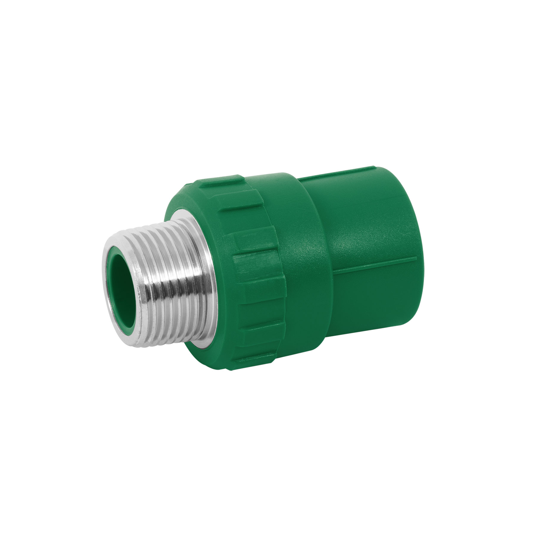 Conector de PPR 3/4" 25mm macho rosca exterior
