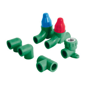 KIT conexiones llave PPR para instalacion regadera sin manerales