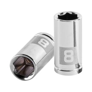 Dado de 8mm Cuadro 1/4"