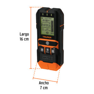 Multi-Detector de materiales detras de muros, 12 cm.