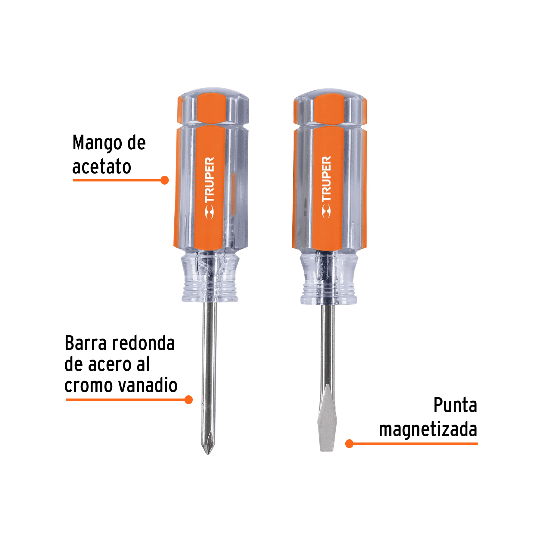 Desarmadores mini 2 piezas