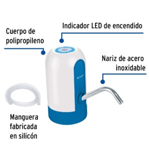 Dispensador electrico de agua para garrafon Foset