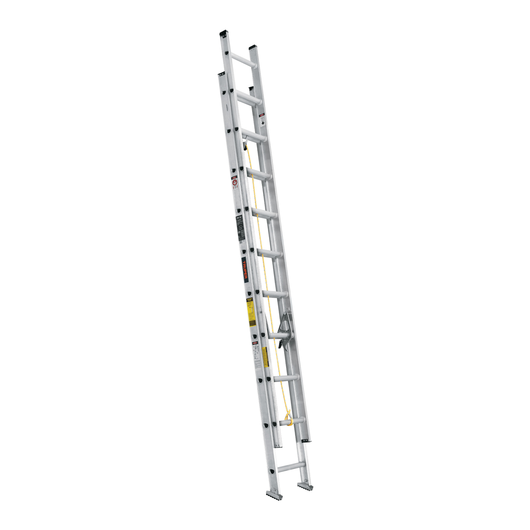 Escalera de extension 150kg 20 Escalones Ext 4.9m Max: 6.3m