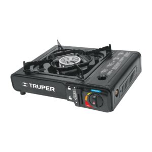 Estufilla portatil encendido electronico para lata 1/4 vuelta