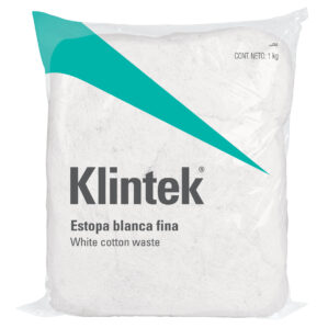Bolsa Estopa de 1kg color blanca