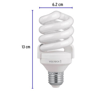 Foco Lampara Espiral 15W Luz de Dia Diametro T4
