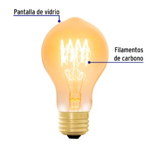 Foco Lampara incandescente vintage 40W bombilla