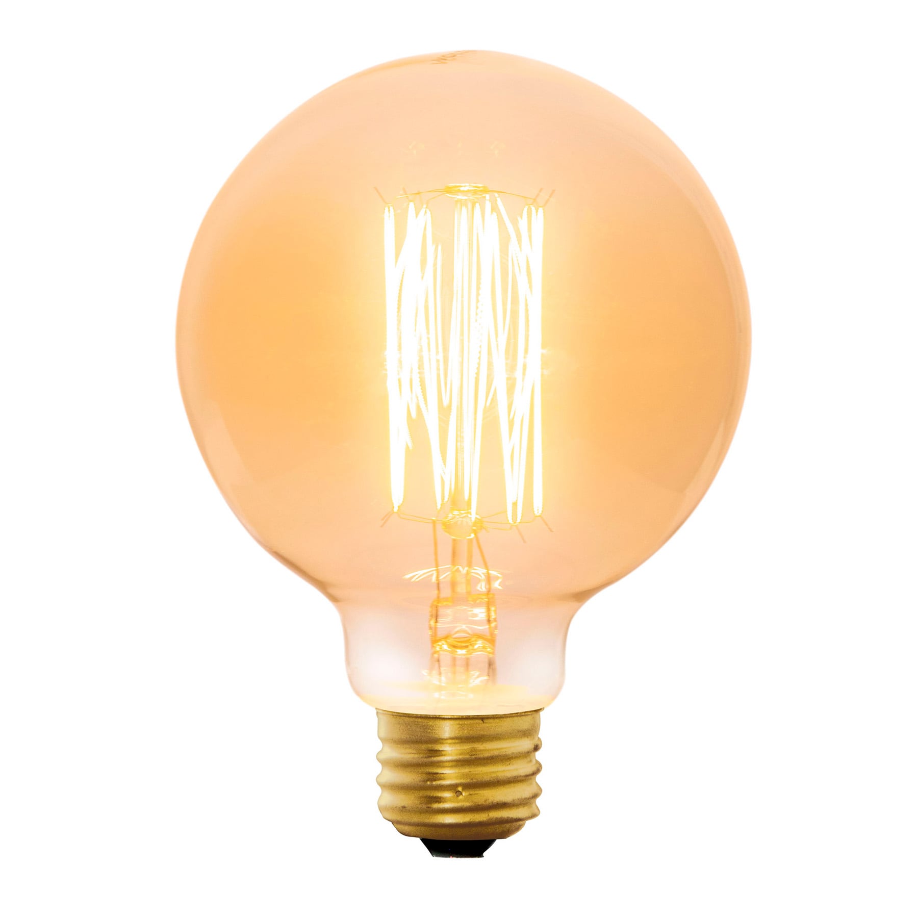 Foco Lampara incandescente vintage 40W globo