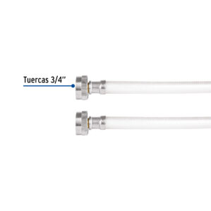 Manguera para lavadora vinilo 3/4