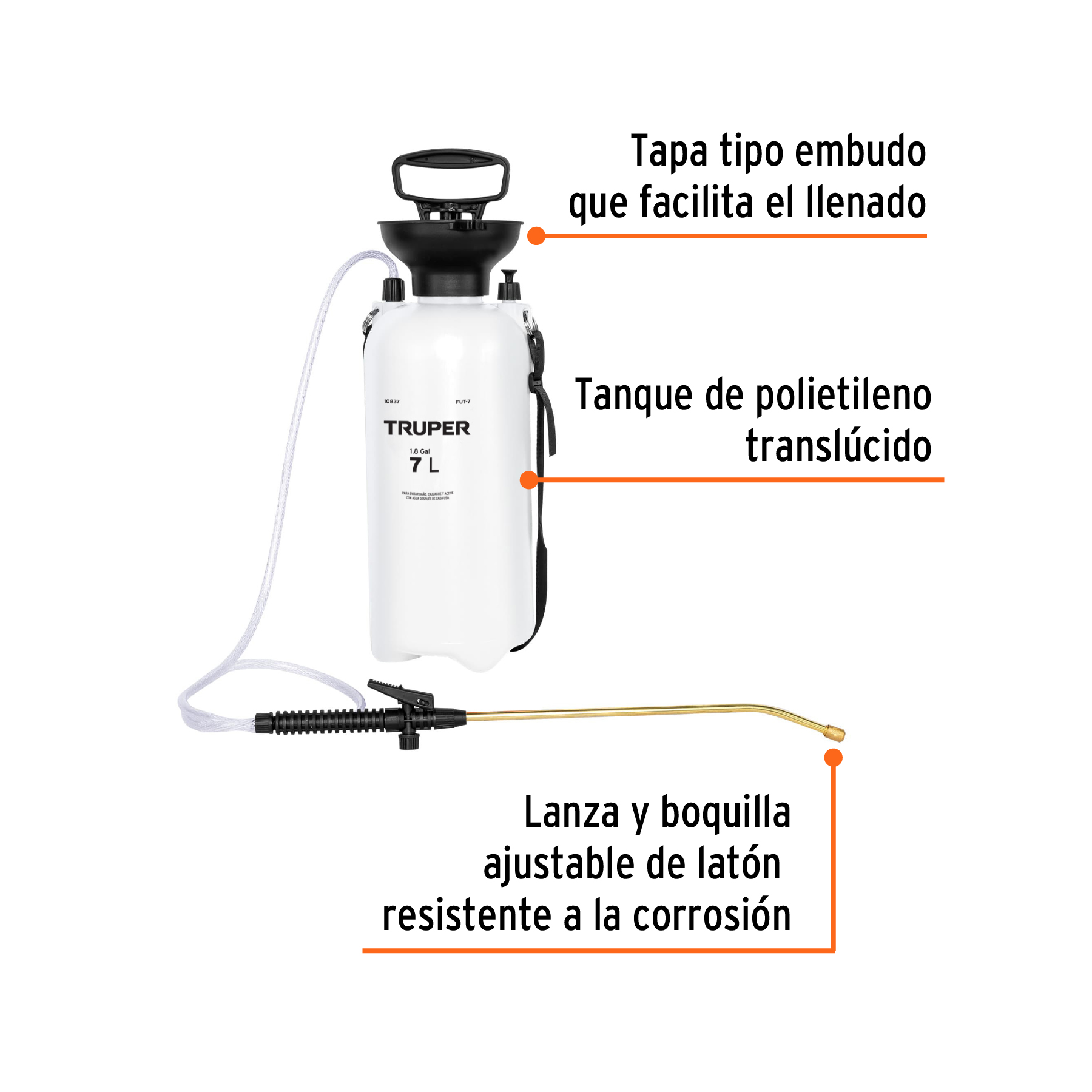 Fumigador de 7L (1.8 gal)