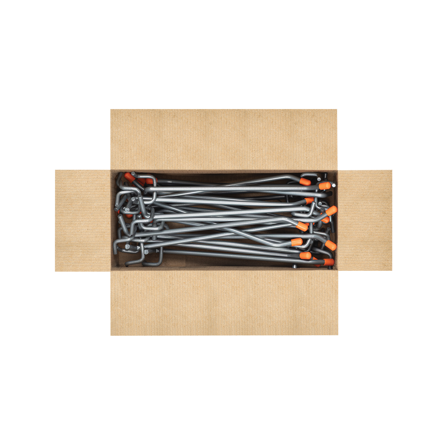 Gancho para perfocel y ranurado 6"