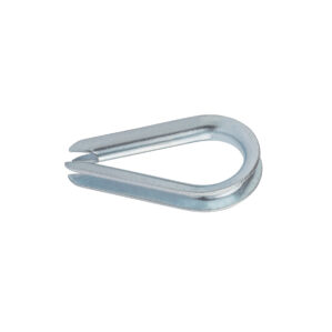 Pack de 10 Piezas de Guardacabo galvanizado 1/8