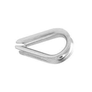 Pack de 5 Piezas de Guardacabo galvanizado 5/16