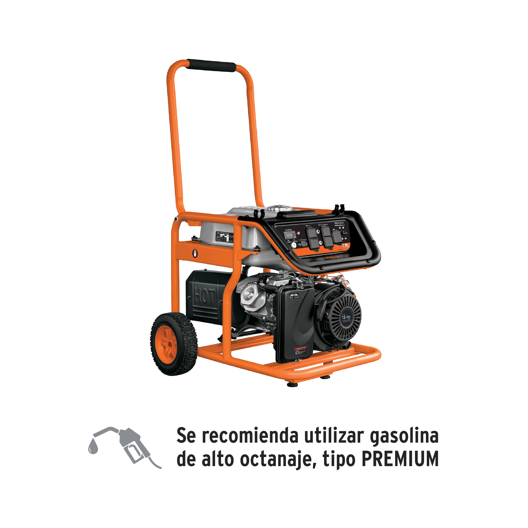 Generador electrico a gasolina de 5500w