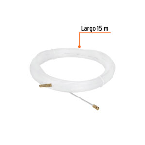 Guia de nylon para cable 15m