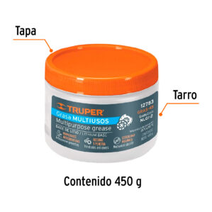 Grasa de litio Multiusos Anticorrosiva 450gr