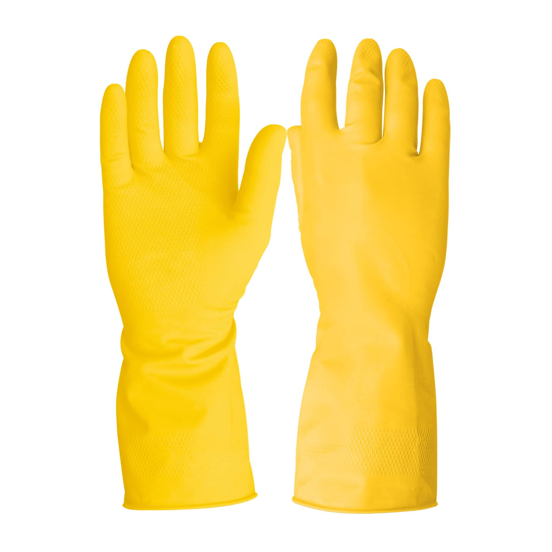 Guantes de latex para limpieza medianos Pretul
