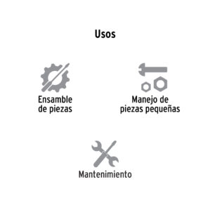 Guantes para mecanico cortos dedos palma carnaza sintetica