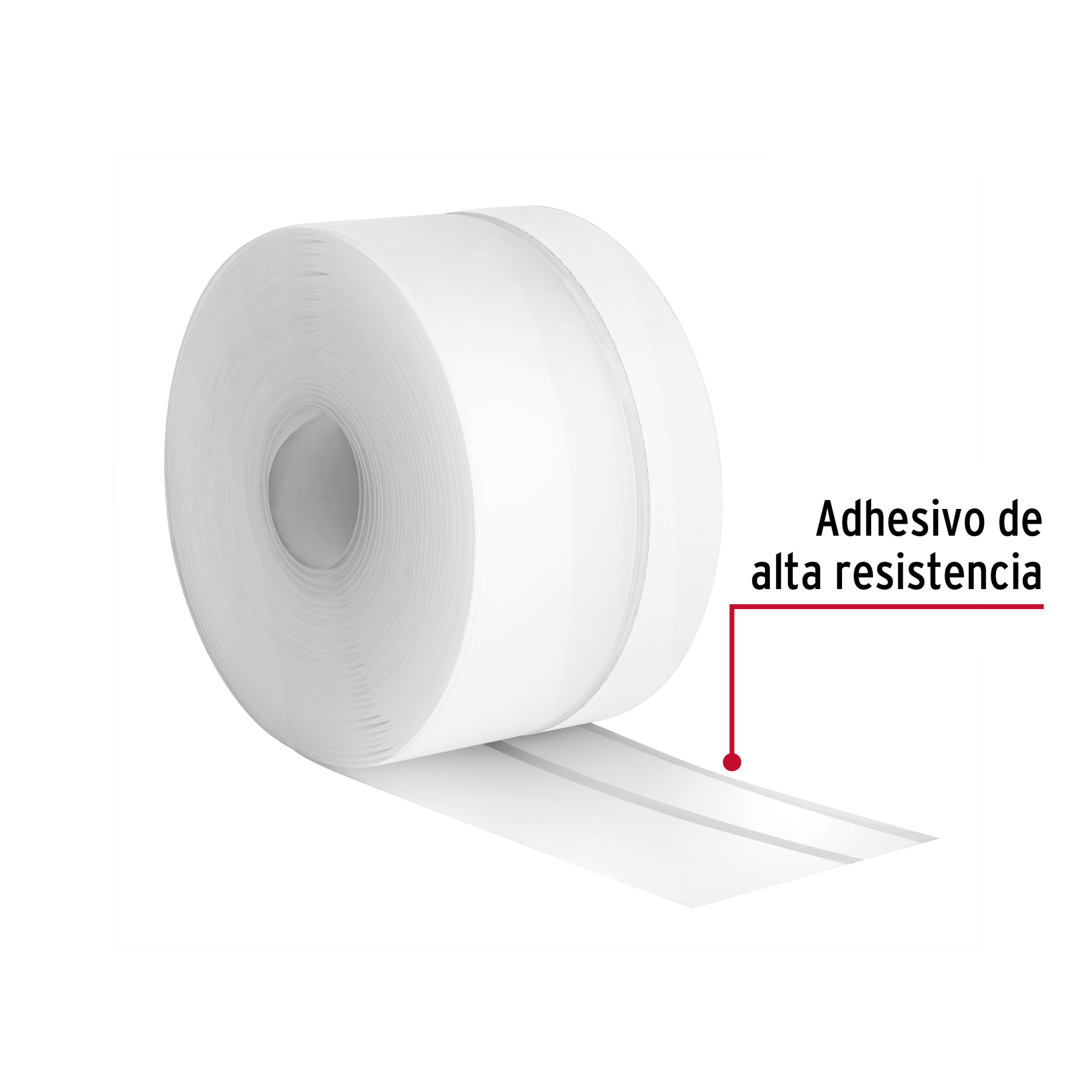 Cinta guardapolvo de 5m Ancho 4.5cm Transparente