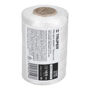 Hilo para albañil 165m Blanco